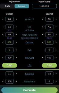 Screenshot of Orenda Calculator